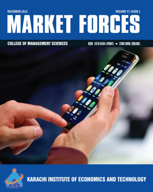 					View Vol. 17 No. 2 (2022): Market Forces Research Journal Volume 17 Issue 2
				