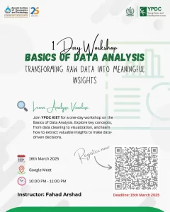 FREE Workshop – Data Analysis