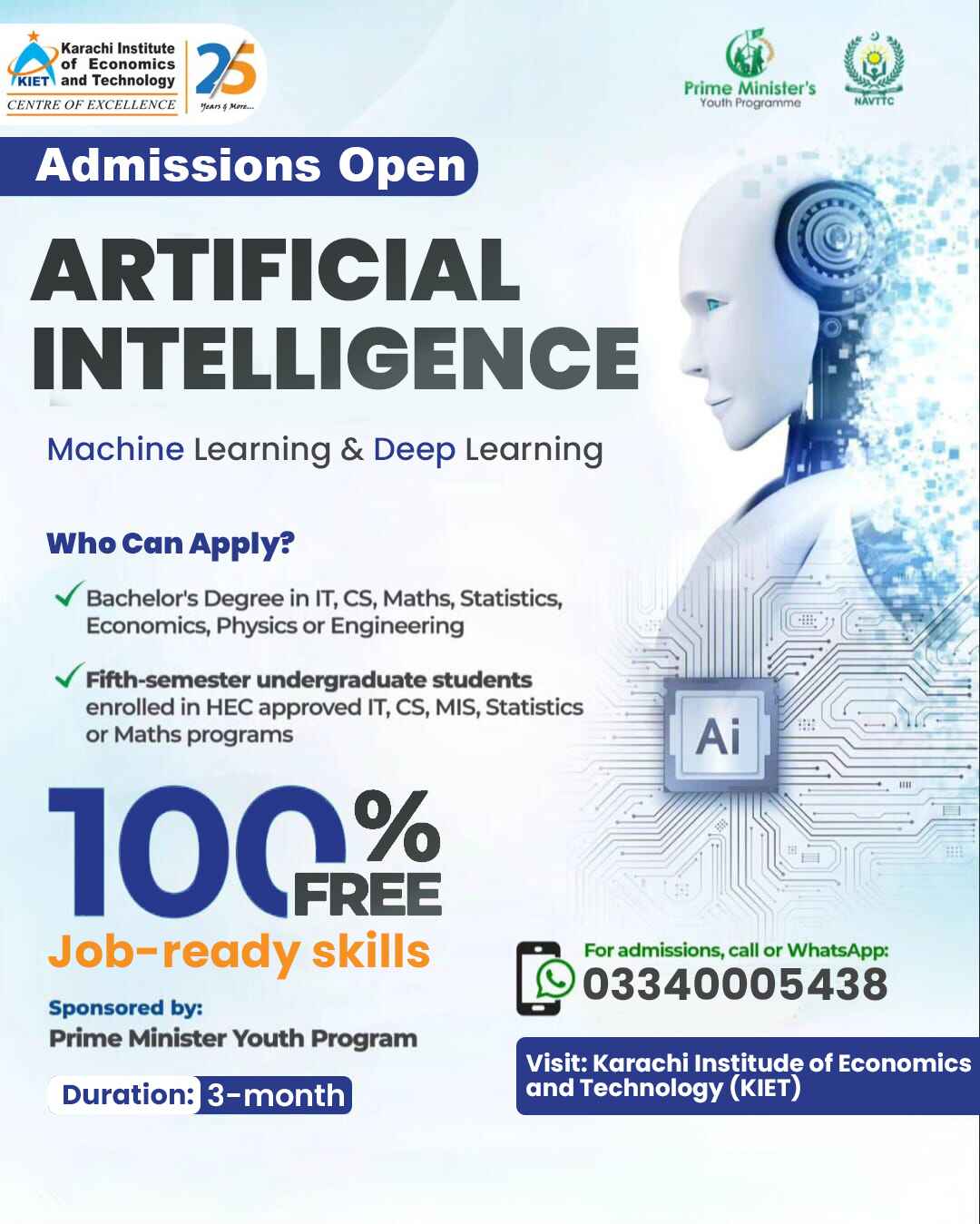 Artificial Intelligence & Machine Learning Banner