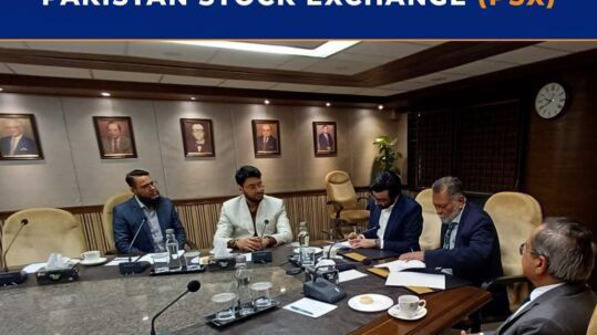 MoU with Pakistan Stock Exchange