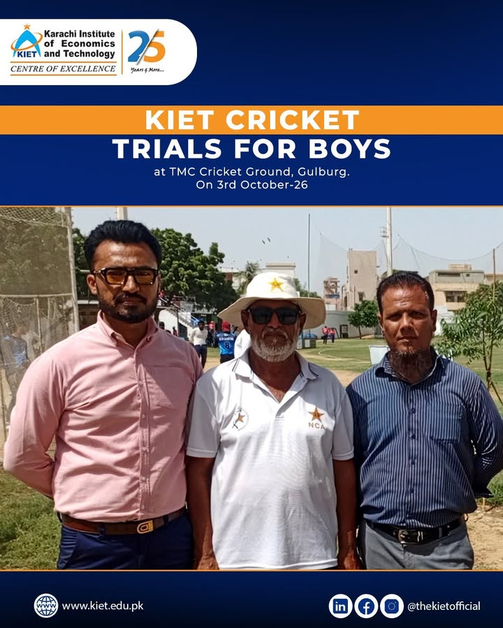 🏏 KIET Cricket Trials 2026