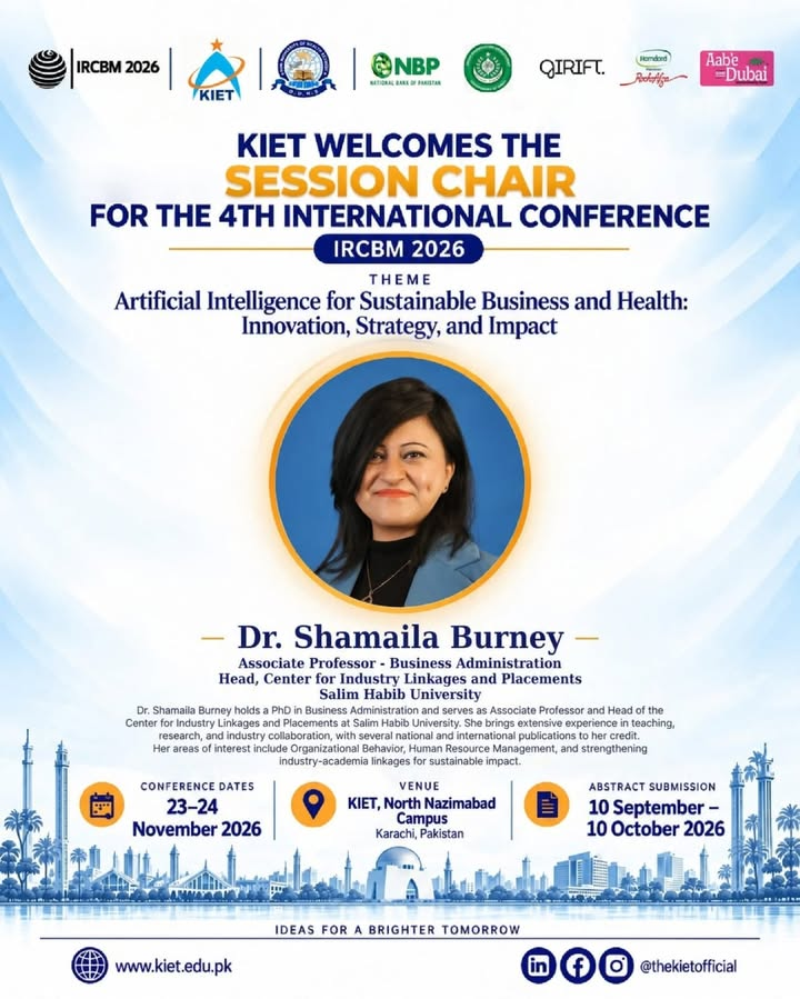 KIET welcomes Dr.