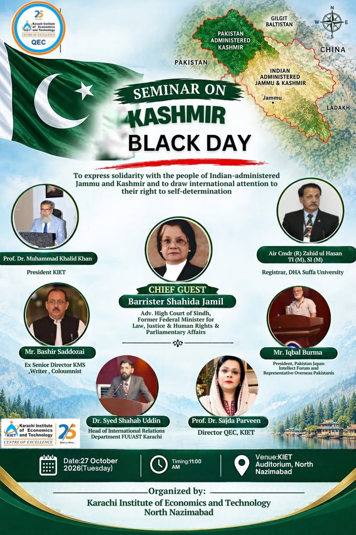 Seminar on Kashmir Black Day