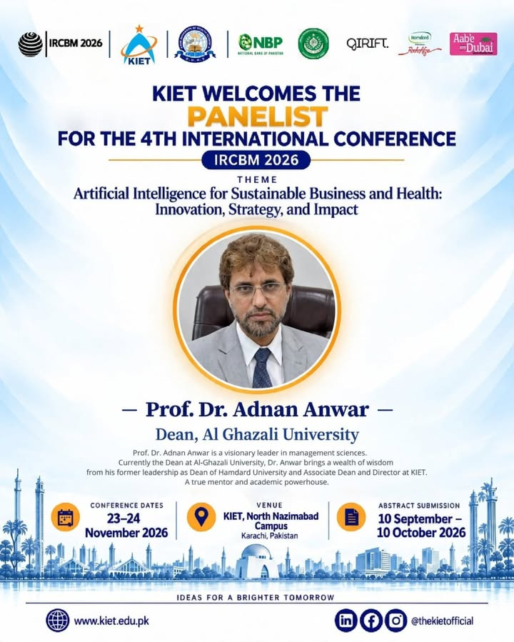 KIET welcomes a true visionary to the stage!