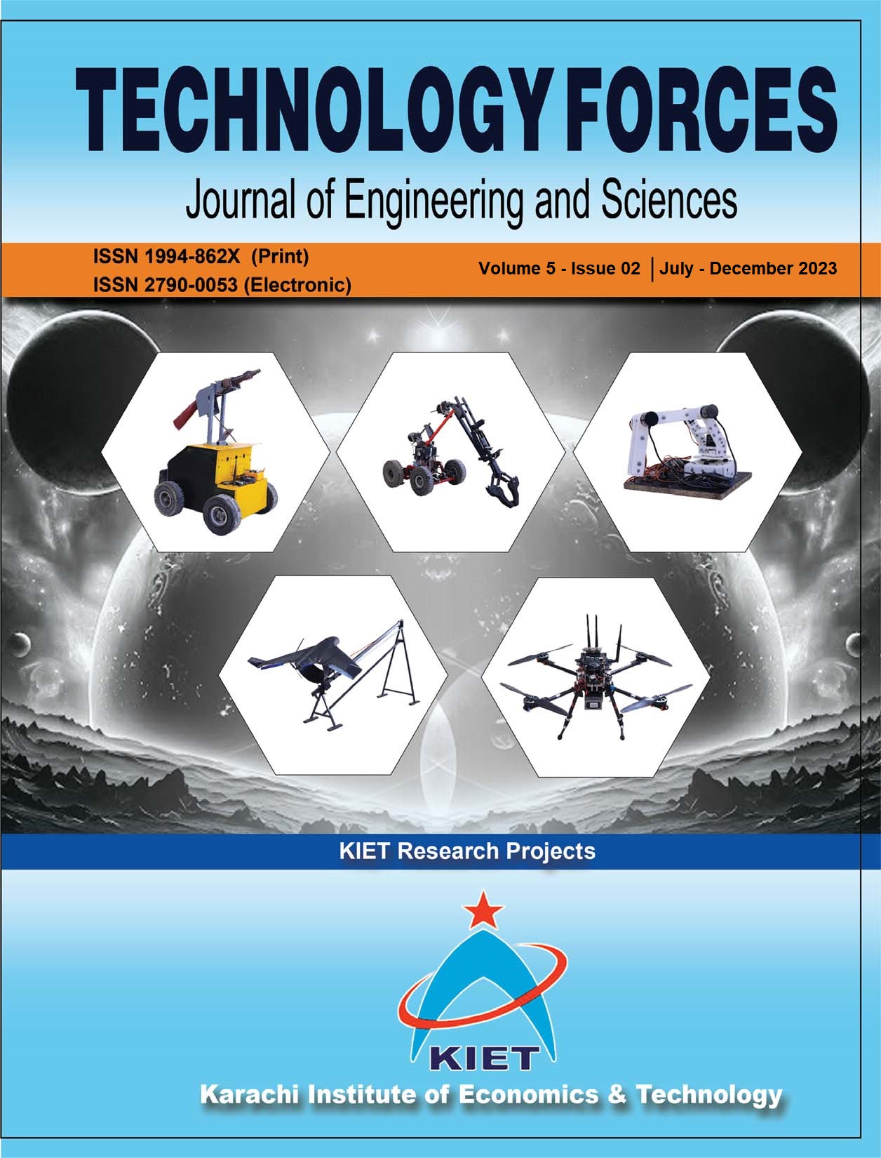 					View Vol. 5 No. 2 (2023): Technology Forces Journal of Engineering and Sciences
				