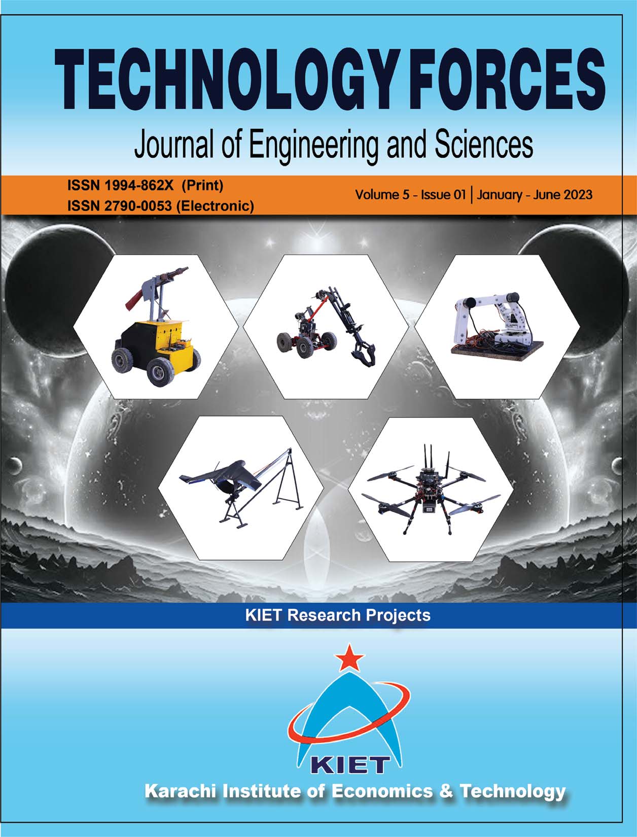 					View Vol. 5 No. 1 (2023): Technology Forces Journal of Engineering and Sciences
				