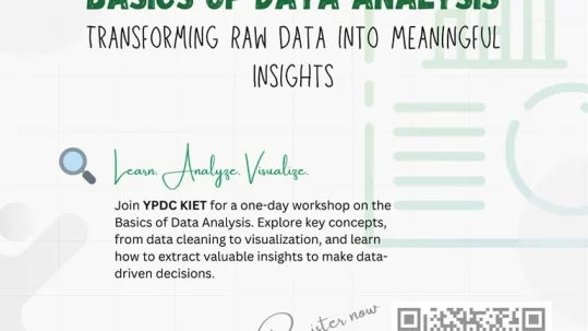 FREE Workshop – Data Analysis